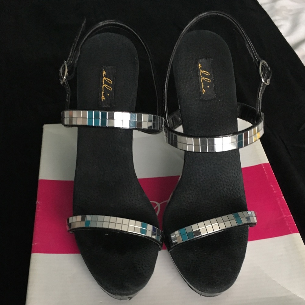 Size 7 Ellie Slingback Platform Heels